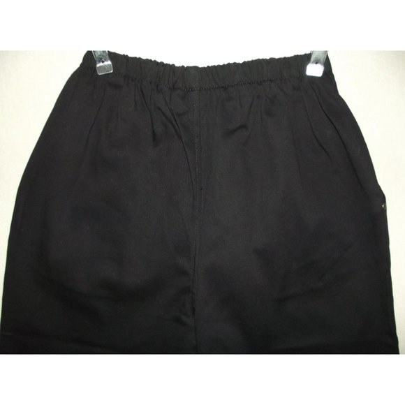 Denim+Company (d&co)Black Bermuda Shorts XXS x11"pull-on elastic high rise waist - Picture 5 of 10